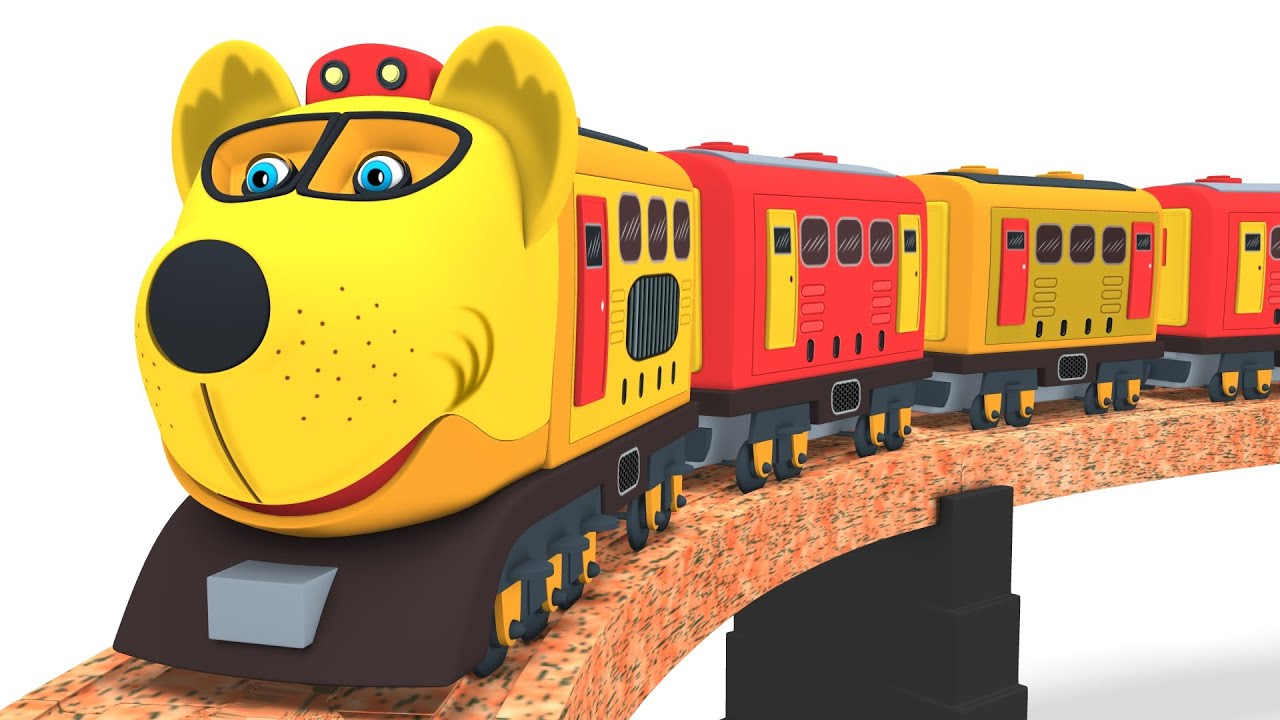 Cartoon Railways: All Aboard the Toy Factory Train