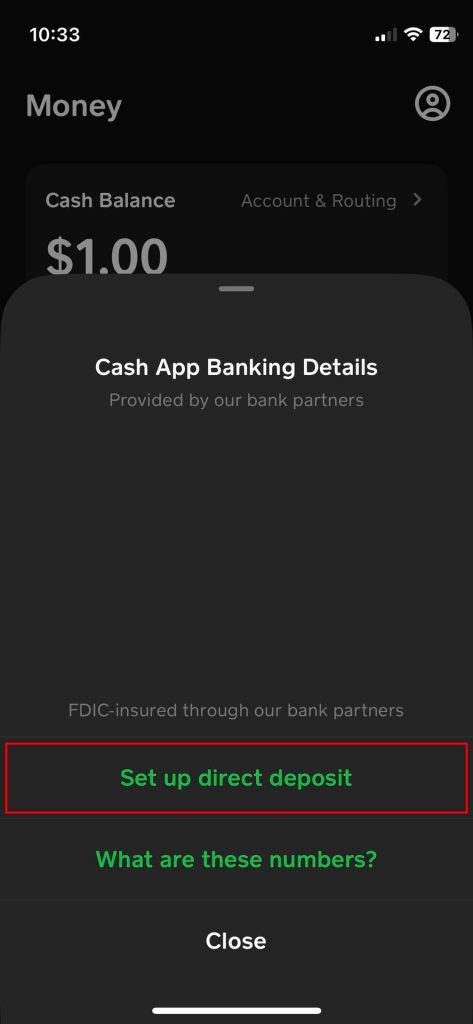 Cash App Bank Partner