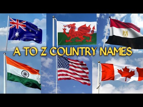 Country Names Starting With a to Z