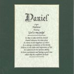 Daniel Last Name Origin