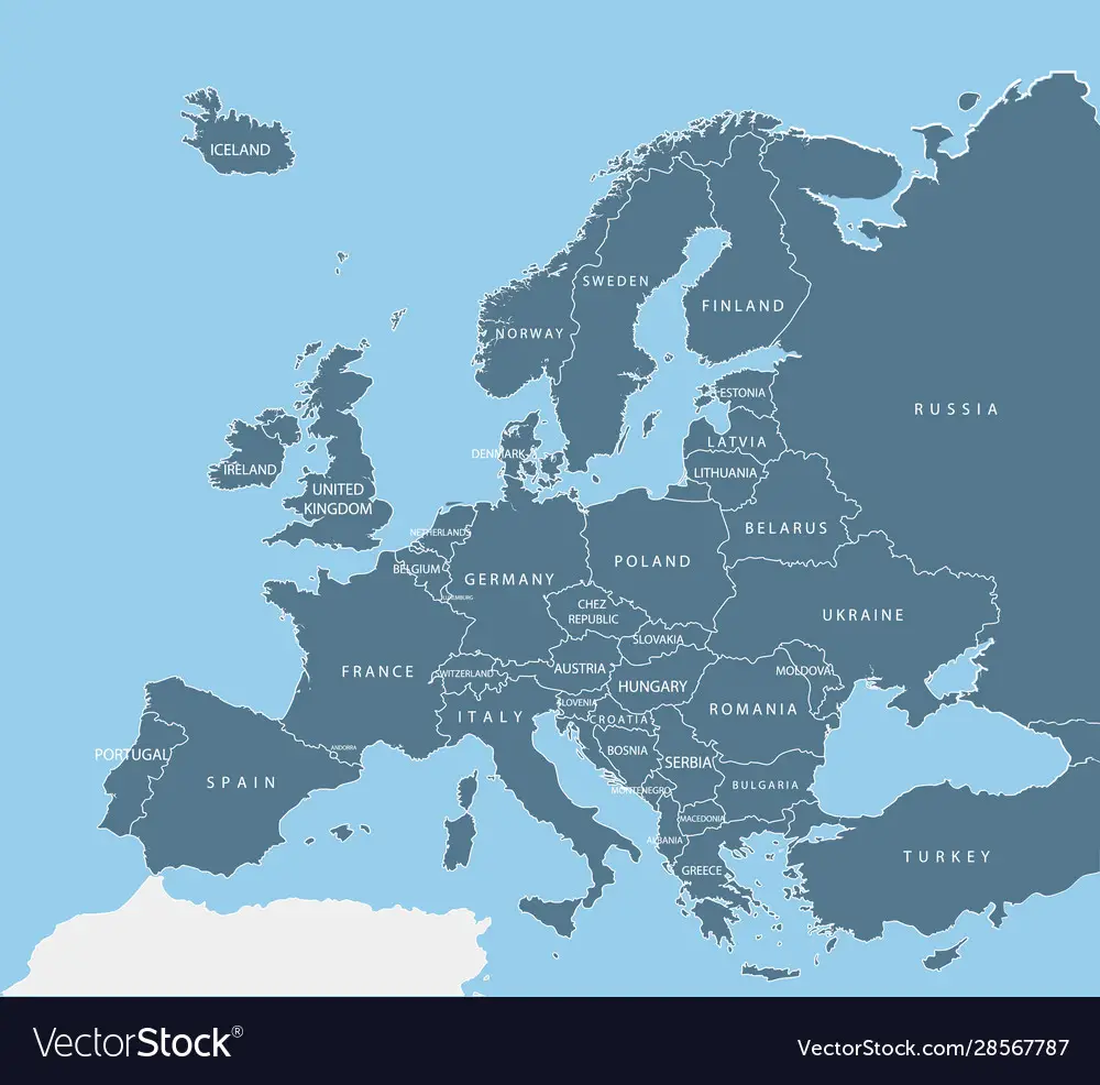 Europe All Country Name