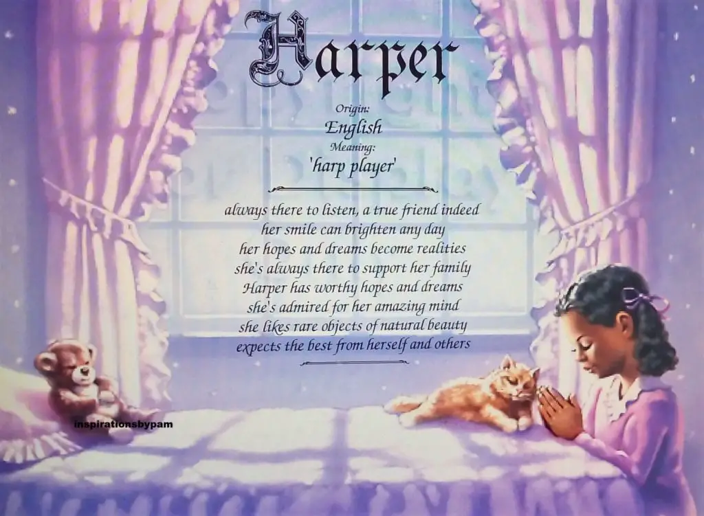 Harper Meaning of Name