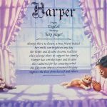 Harper Meaning of Name