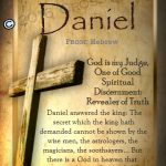 Is Daniel a Bible Name