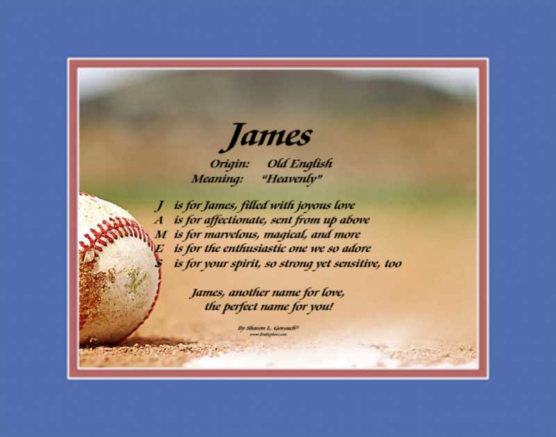 Last Name James Meaning