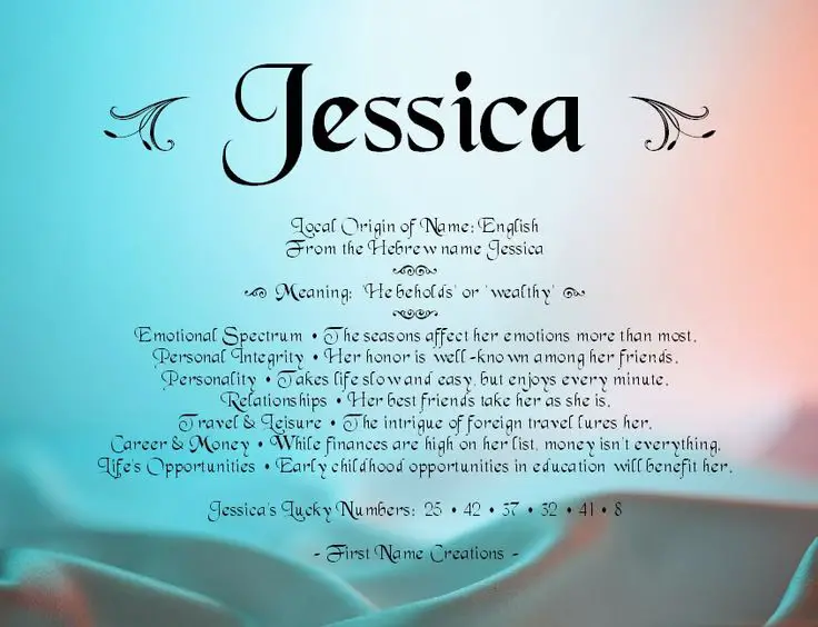 Meaning of the Name Jess
