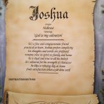 Meaning of the Name Joshua in Hebrew