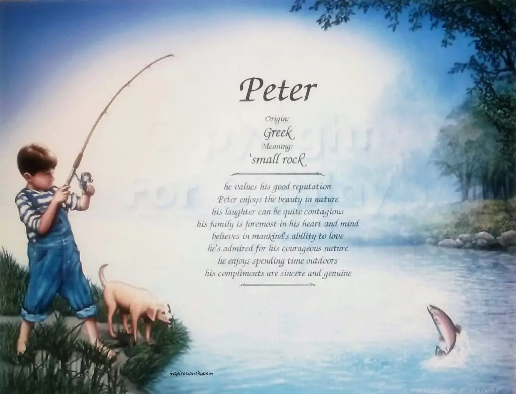 What Does Name Peter Mean