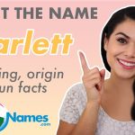 What Does Scarlett Mean As a Name