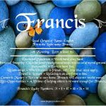 What Does the Name Francis Mean