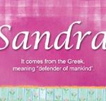 What Does the Name Sandra Means