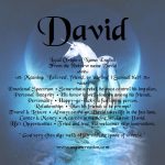 What is Meaning of the Name David