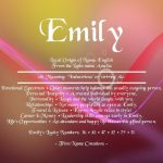 What is the Meaning of the Name Emily