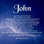 What is the Meaning of the Name John