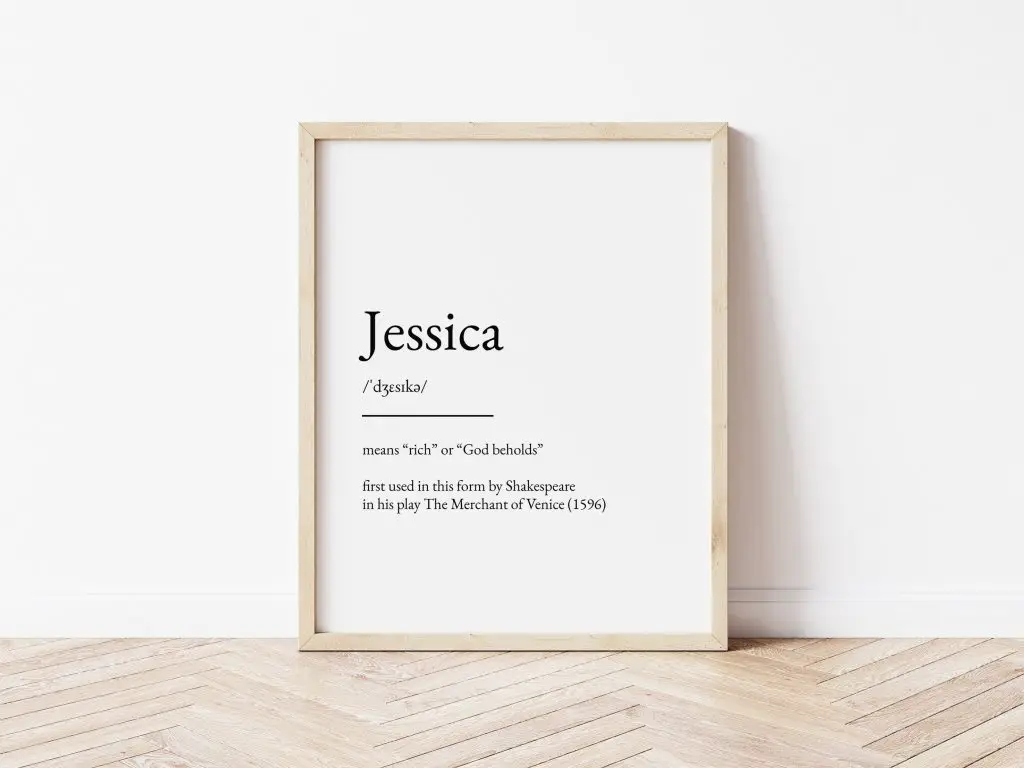 What is the Name Jessica Mean