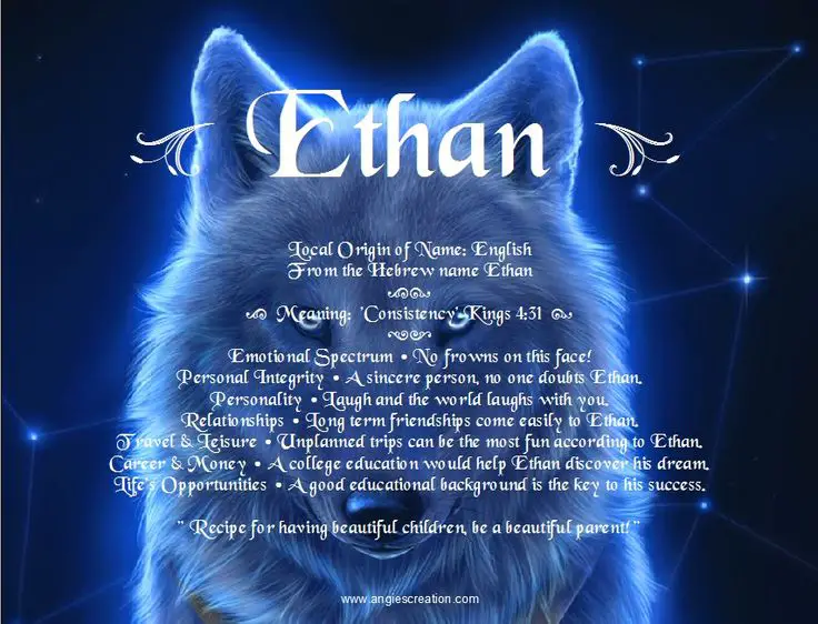 Meaning for the Name Ethan