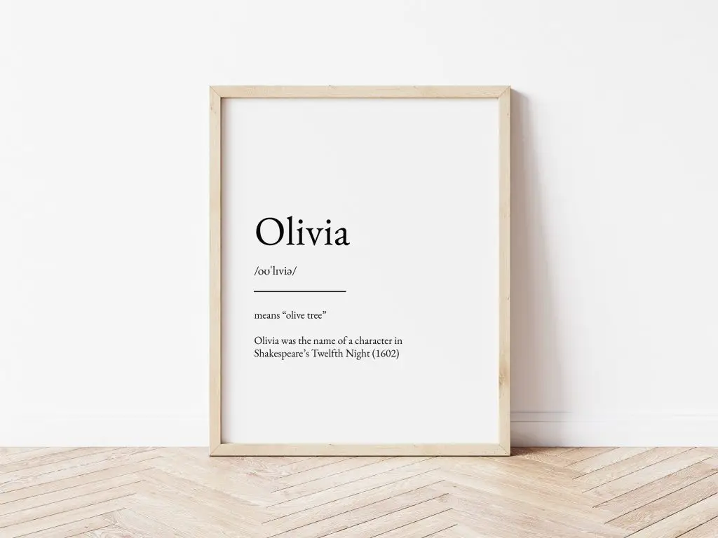 Meaning for the Name Olivia