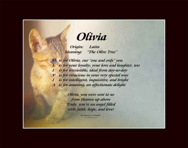 Meaning of the Name Olivia
